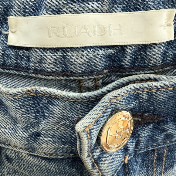 Rùadh High-Rise Wide Leg Jeans 28 - Picture 3 of 4